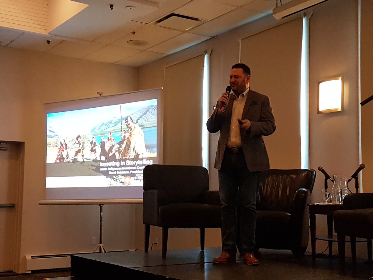 lynnhutton's tweet photo. @DestinationCAN 's  David Goldstein speaking at #AIIC2017 in @city_whitehorse @yukonhotels this morning https://t.co/iBbAgI8CMb