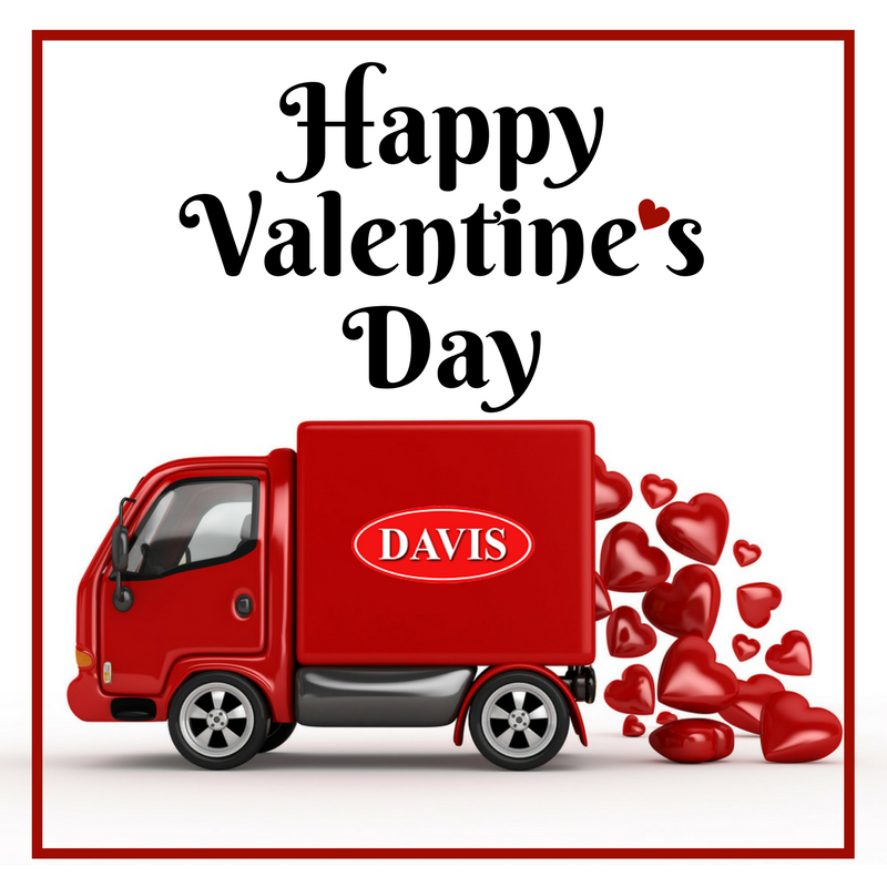 DavisExpress's tweet photo. It's #ValentinesDay! Make sure you take the time to let the people in your life know just how important they are to you. #DavisExpress https://t.co/bRGofubciI