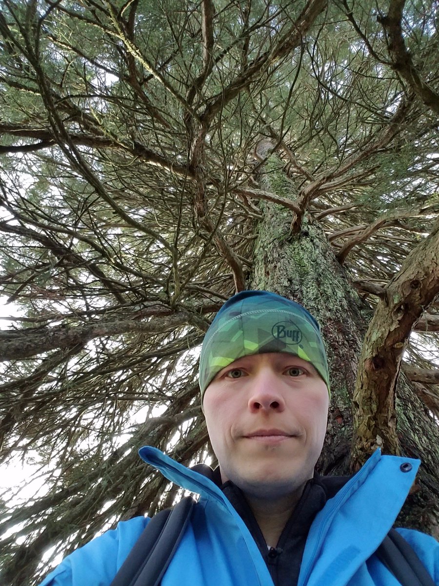 Cold_Outdoors's tweet photo. The @BUFF_USA ThermoNet is much warmer for #hiking under redwoods than a standard buff. The tube &amp; hat made a nice combo on the way there. https://t.co/SVunkvV8Pi