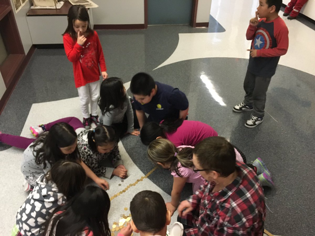 acms_nanuit's tweet photo. We are counting our "Loonies for Love" for the Janeway today! How long now will our loonie line be? #nlschools #JanewayDay https://t.co/ccABOalkRe