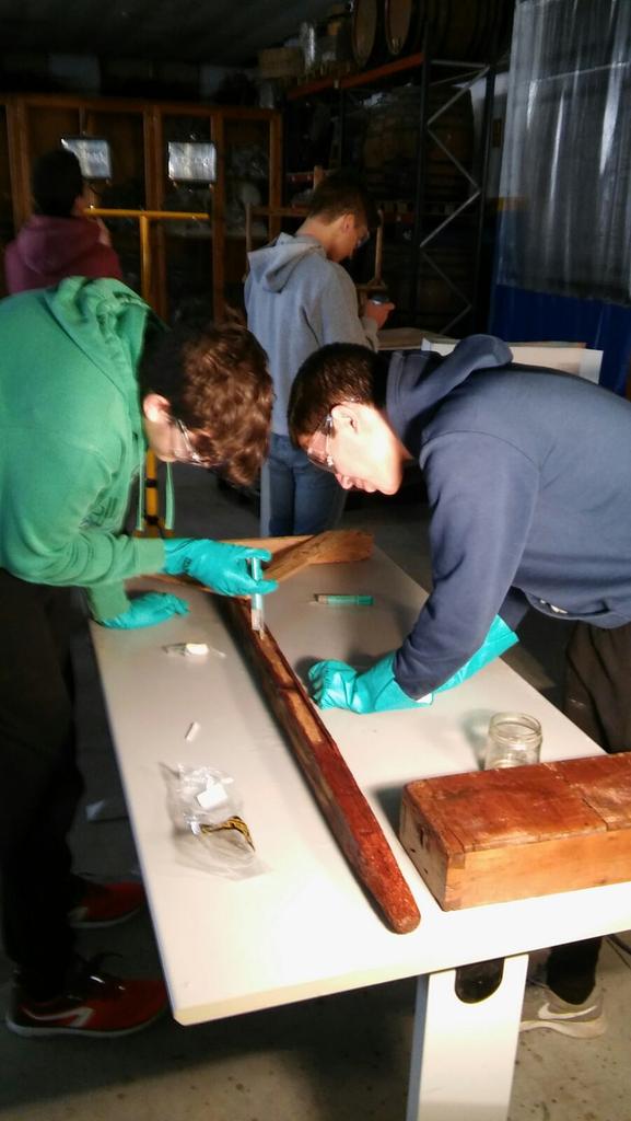 museudelter's tweet image. Restaurant patrimoni de #Manlleu  amb alumnes de @LaSalleManlleu. #aprenentatgeservei #ProjecteFaig