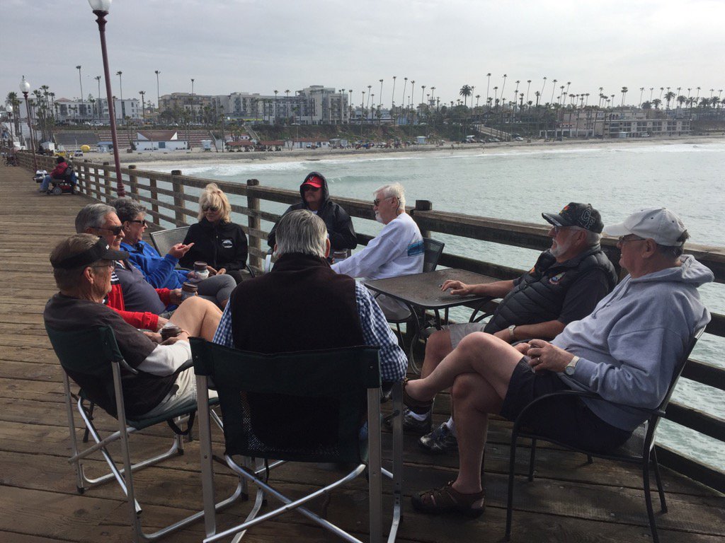 Oceanside pier war room