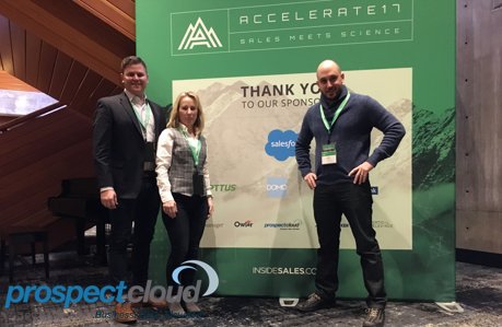 prospect_cloud's tweet photo. Dov Hirsch, Jarad Winget, and Leslie Mertz - ProspectCloud's #Accelerate17 Team representing #businessdataelevated https://t.co/6VkU1FC4JR
