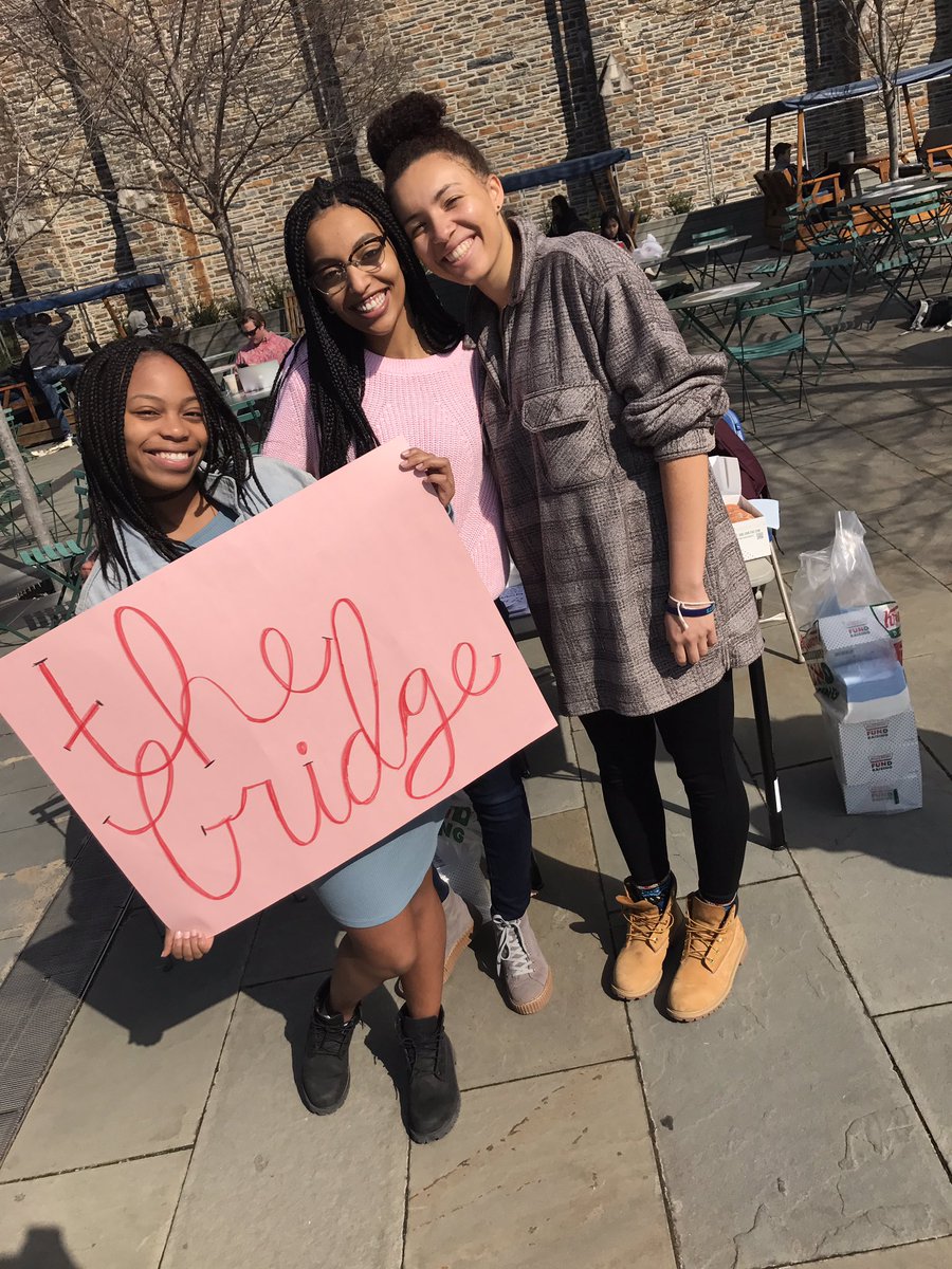 The_BridgeNC's tweet photo. Come get a free donut at the BC Plaza until 2pm today! Also, check out the new edition of Black Love on https://t.co/JqrPyh5aKU! #TBIH https://t.co/RG8tDSnZ1f