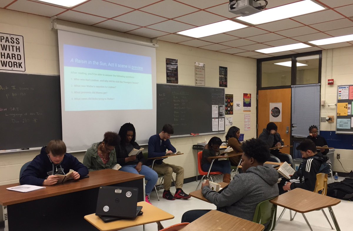 Harrison_LCB's tweet photo. That moment rt before your students realize Walter lost it all @lcbprincipal #ARITS #DreamDeferred #oneCCPS #BeTheU https://t.co/1ZA8wly0a7