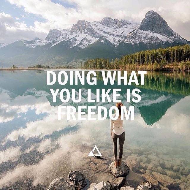 AcalaAdventure's tweet photo. Doing what you like is freedom. https://t.co/eNnMrVU625