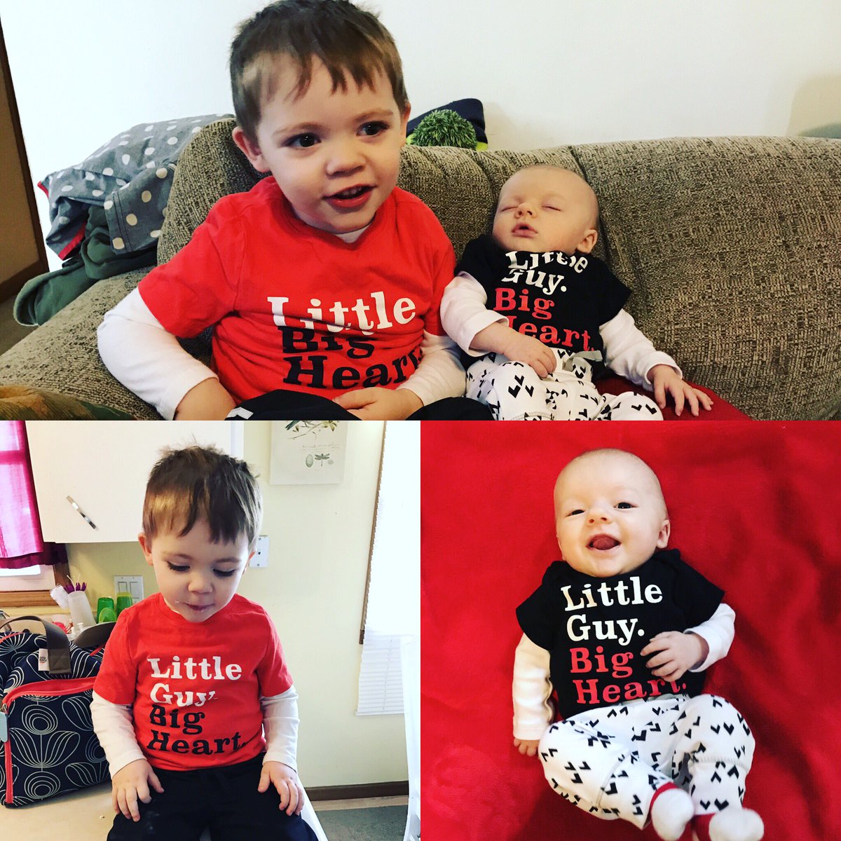 Happy Valentine's Day from my little loves! ❤️#Littleguybigheart  #seewhatididthere #lastnamepunnevergetsold