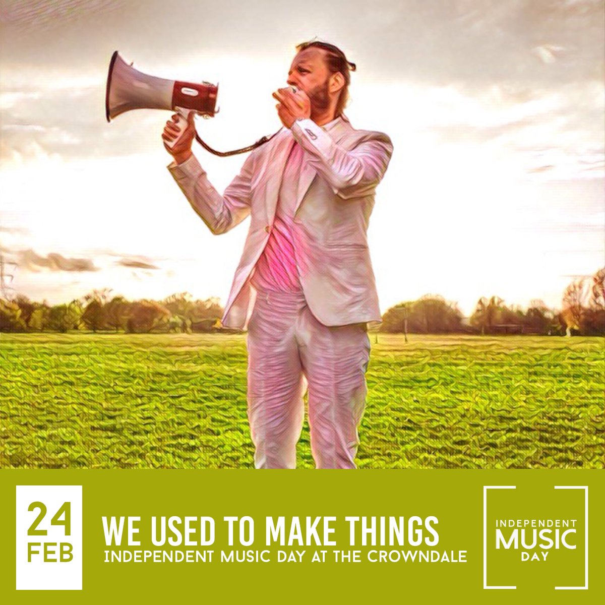 Our first full band show of 2017!!
<a href="/TheCrowndale/">The Crowndale Club</a> <a href="/indiemusicday/">IndependentMusicDay</a> 
Support Independent Music everywhere
Buy Tickets - bit.ly/2jH2gu1