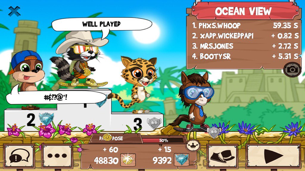 noahphxswhoop's tweet image. Get on my level, son! #funrun2 #WickedPapi #MrsJones #BOOTYSR