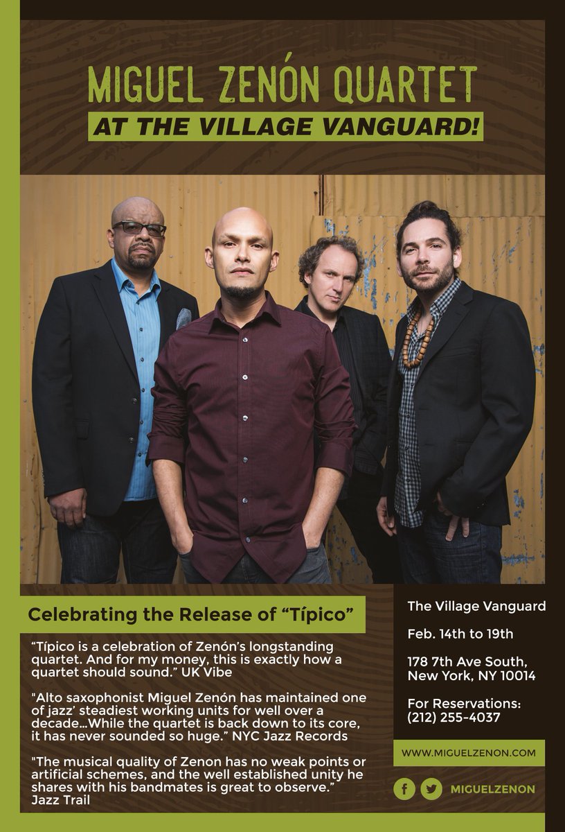 Miguel Zenon tweet media