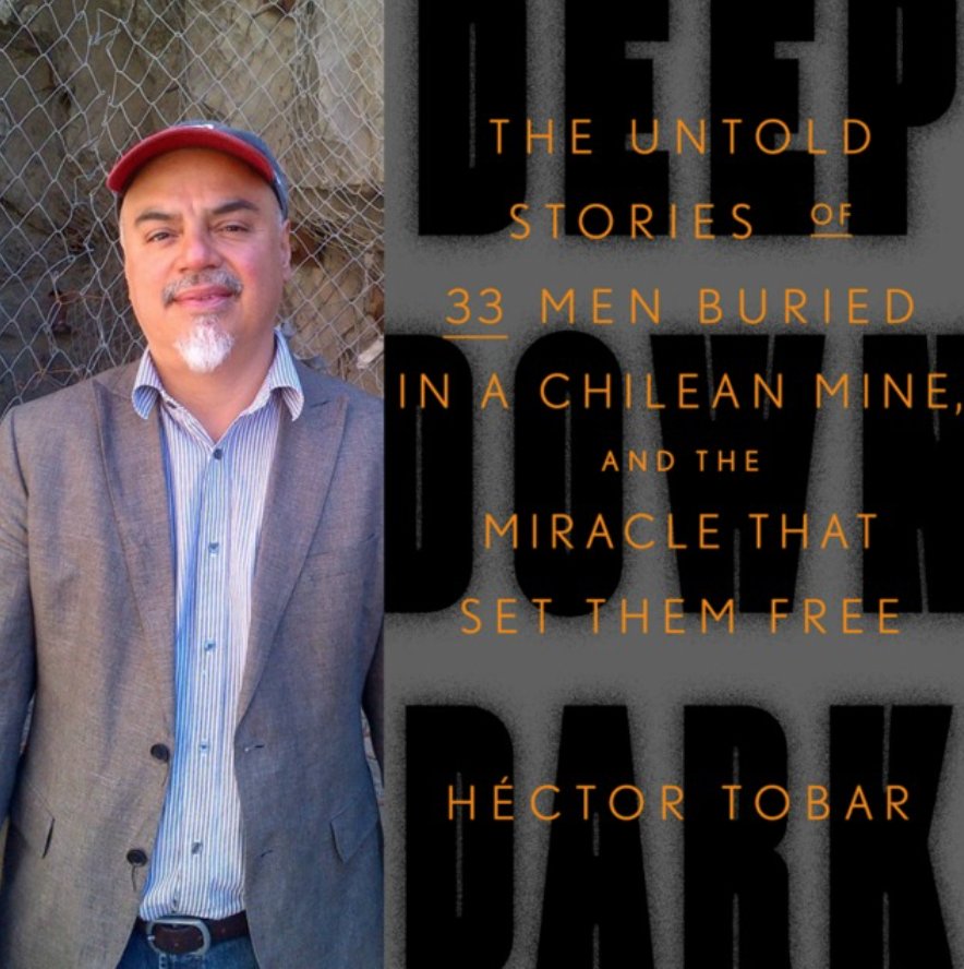 edmadison's tweet photo. Welcoming Prof Hector Tobar, author: #DeepDownDark today 2p @TobarWriter, @UOsojc #MPATUO https://t.co/5qrKq2k38i