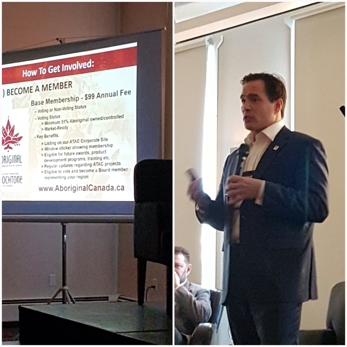 lynnhutton's tweet photo. Thank you @KeithHenryMetis for the great presentation at #AIIC2017. People, sign up and get involved! https://t.co/o2OOf8OJGX