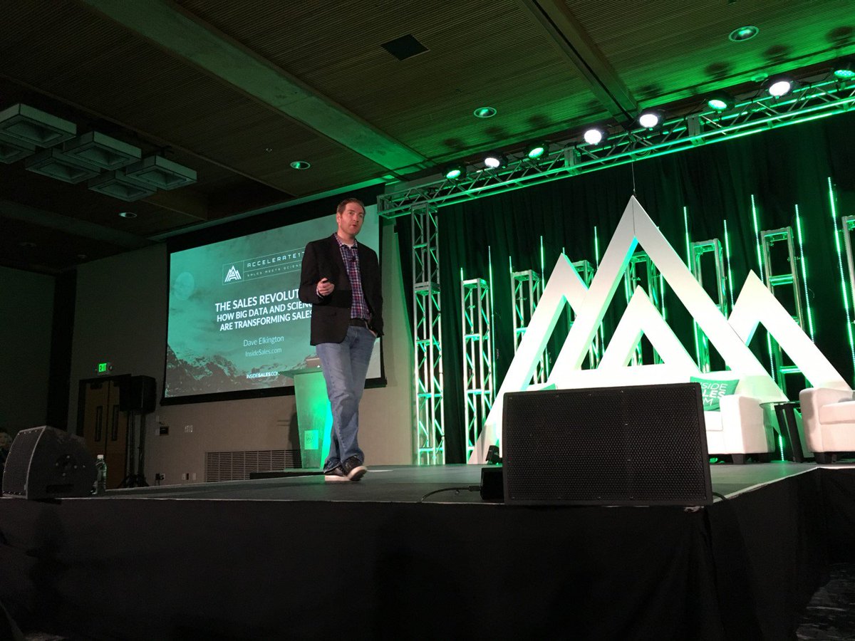 prospect_cloud's tweet photo. @InsideSales CEO @DaveElkington opening a great session on data integrity, timeliness, relevance #businessdataelevated #Accelerate17 https://t.co/7kf3oW6EFF