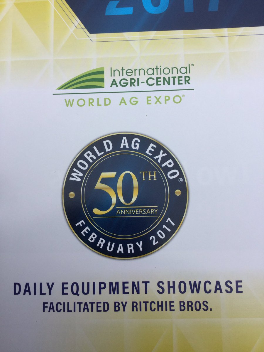 KCFBPRES2017's tweet photo. Visiting 50th World Ag Expo! https://t.co/cP7QRdY7Pk