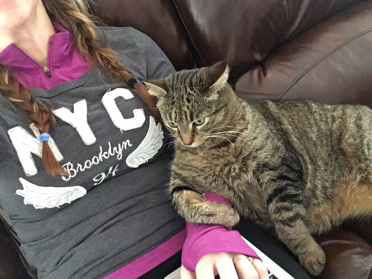 Lmandy12's tweet image. Wallace helping me write an offer on #snowday