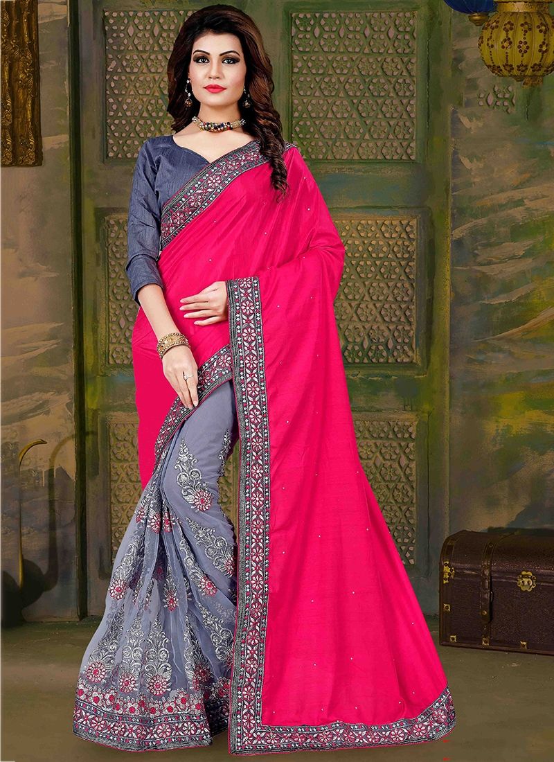 sareebuzz's tweet photo. Buy Superlative Art Silk Grey and Hot Pink Traditional Saree
Shop at : https://t.co/PEWN7RrsKA
#sarees #saree #designersaree #sareebuzz https://t.co/vKJPoSZf0z