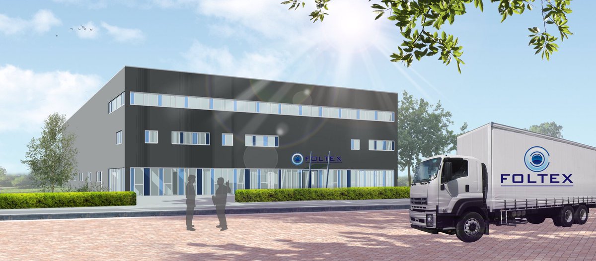 ZArchitecten's tweet photo. Binnenkort in #Best start #nieuwbouw #bedrijfspand voor #Foltex!
Als concept ingetogen gesloten volume met open voorgevel.
#uitvoering ;D https://t.co/dfN1lfXH4c