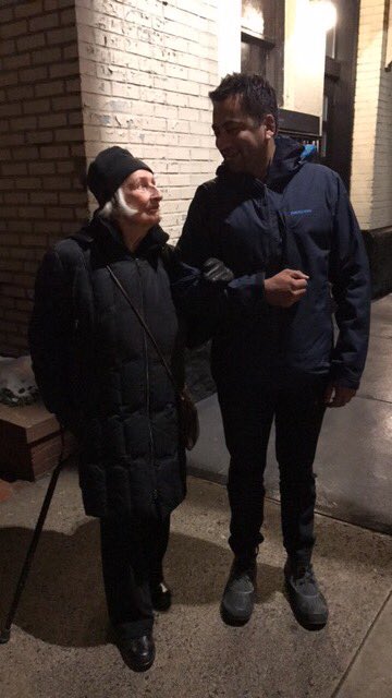 kalpenn's tweet photo. Had dinner with a neighbor the other night. She's 95. It was awesome. If you want perspective on life, have dinner with your neighbor. https://t.co/oLaBq3RYaC