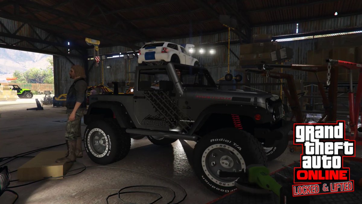 offroadallstars's tweet photo. #lockedandlifted 

EXTENDED TRAILER WILL BE NXT WEEK.

3 NEW VEHICLE CONCEPTS ADDED 

@RockstarGames 
@Vinewood_motors 
#GTAV 
 #offroaddlc https://t.co/z5i5w8CcmZ