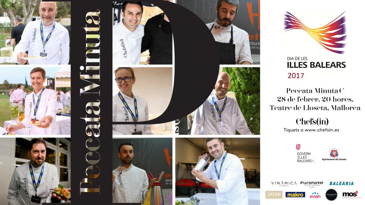 ChefSins's tweet photo. Nuevo #peccataminuta. En Lloseta. Ni se te ocurra perdértelo. #DIB17 @llosetatur @iBalears https://t.co/DRVPTwp9uX
