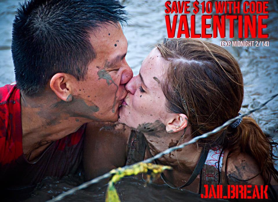 RunTheJailbreak's tweet photo. Happy Valentines Day! Celebrate by saving $10 on Jailbreak DFW or SPI with code VALENTINE https://t.co/yvdMkxcRt6 code expires at midnight. https://t.co/ciOS0Mee6H