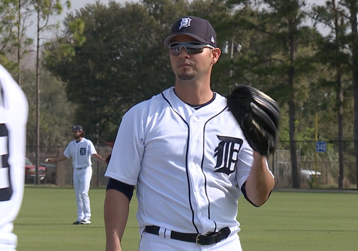 BradGalli's tweet photo. Photos from Day One of Tigers Spring Training, featuring @JustinVerlander, @MFulmer12, @AnibalSanchez19, and @BradAusmus07. https://t.co/LeouXdVGMK