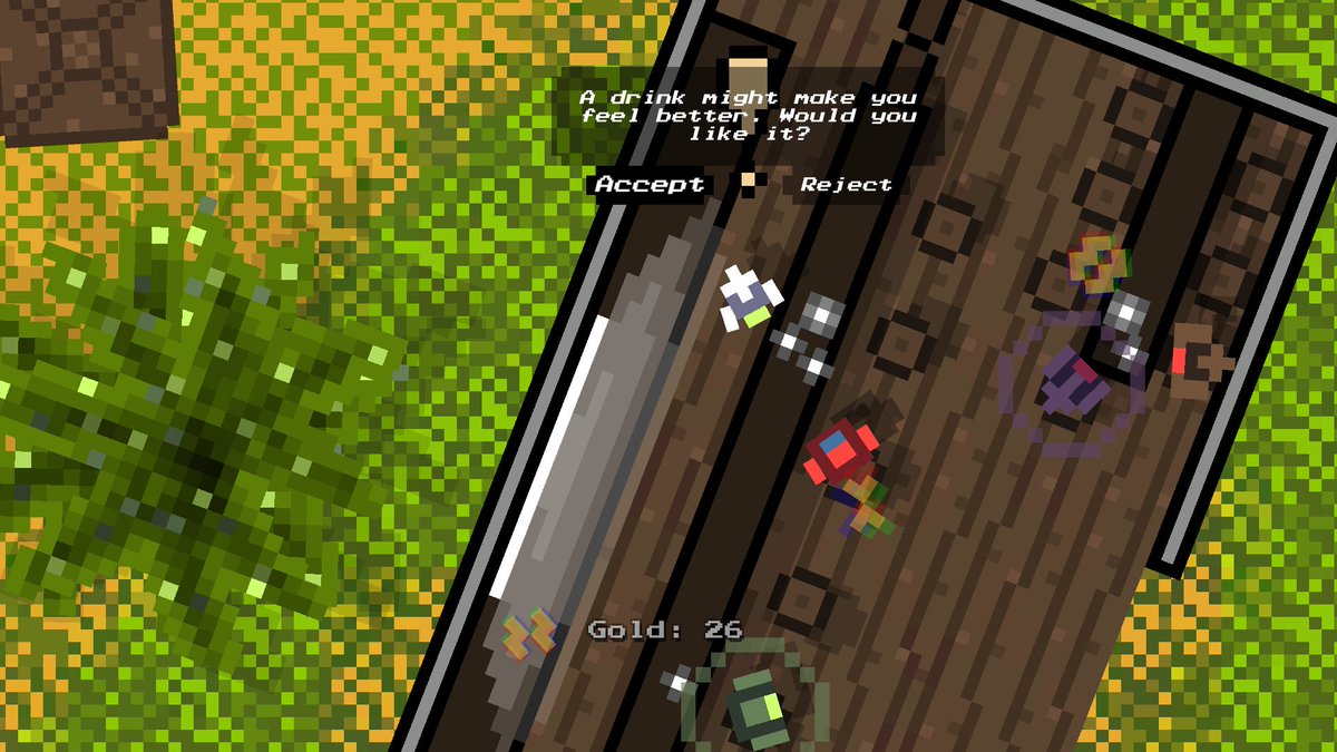 Hello, tomorrow I'm releasing my first Steam game Soul Searching. I am tired and excited and scared. store.steampowered.com/app/586240/