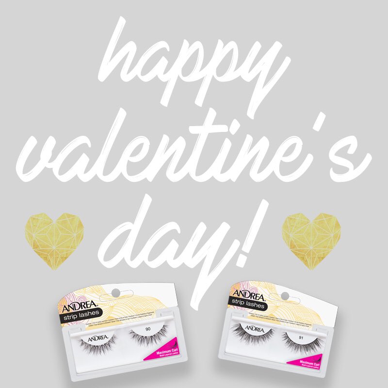 AndreaLashes's tweet photo. Happy #ValentinesDay from #AndreaLashes! 💕✨ Have you checked out our newest styles?! https://t.co/nOhlOMP6dC