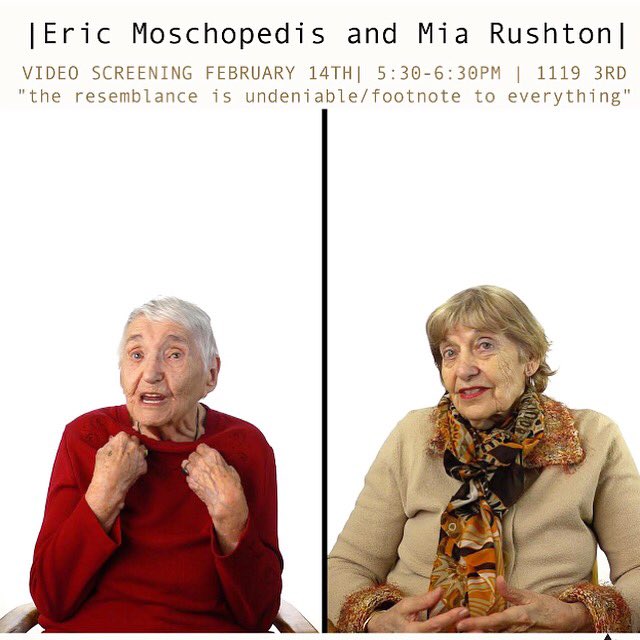 Tonight, 5:30-6:30, screening of Eric &amp; Mia's video "the resemblance is undeniable/footnote to everything" <a href="/_LivingLabs/">LivingLabs</a> <a href="/DowntownPG/">Downtown PG</a>