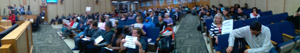 FreedomPleaseOr's tweet photo. Citizen/constituents speak @CityofSanDiego about #PresExecOrder against "7 natns,ALL represented at this Mtg" @KPBS @HopeCBS8 @10News @NPR ! https://t.co/yM2iUhaELW