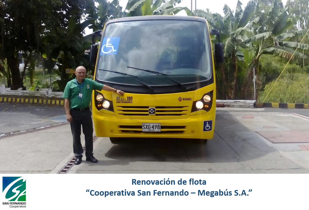 coop_fernando's tweet photo. @coop_fernando renueva su flota, dos nuevos vehículos harán parte de nuestra Cooperativa. #MegabusEnMarcha #Tecnología @MercedesBenz https://t.co/lorkWbiYQj