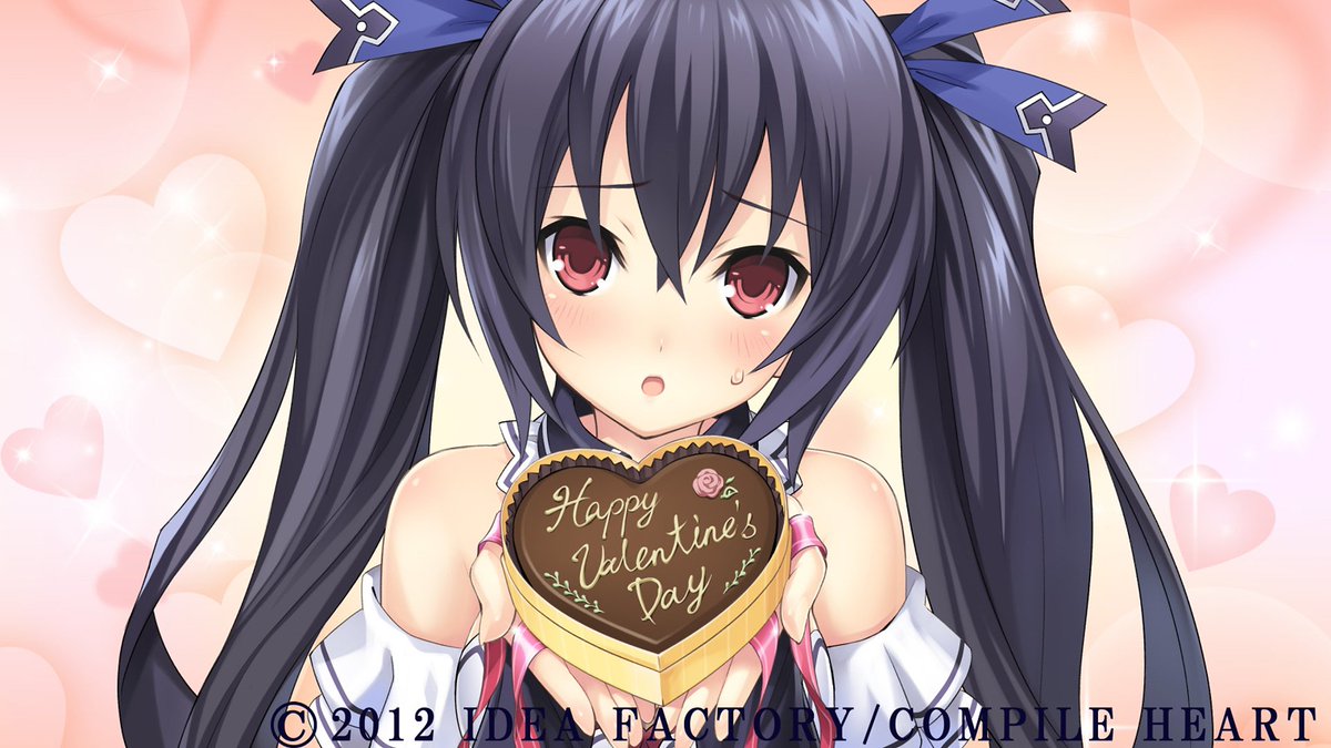 NightcoreMelody's tweet photo. H-Happy Valentine's Day! It's not like I like you! I j-j-just felt bad for you, t-that's all! Don't read too much into this! Hmph! *Pouts* https://t.co/3I1jWOkd9g