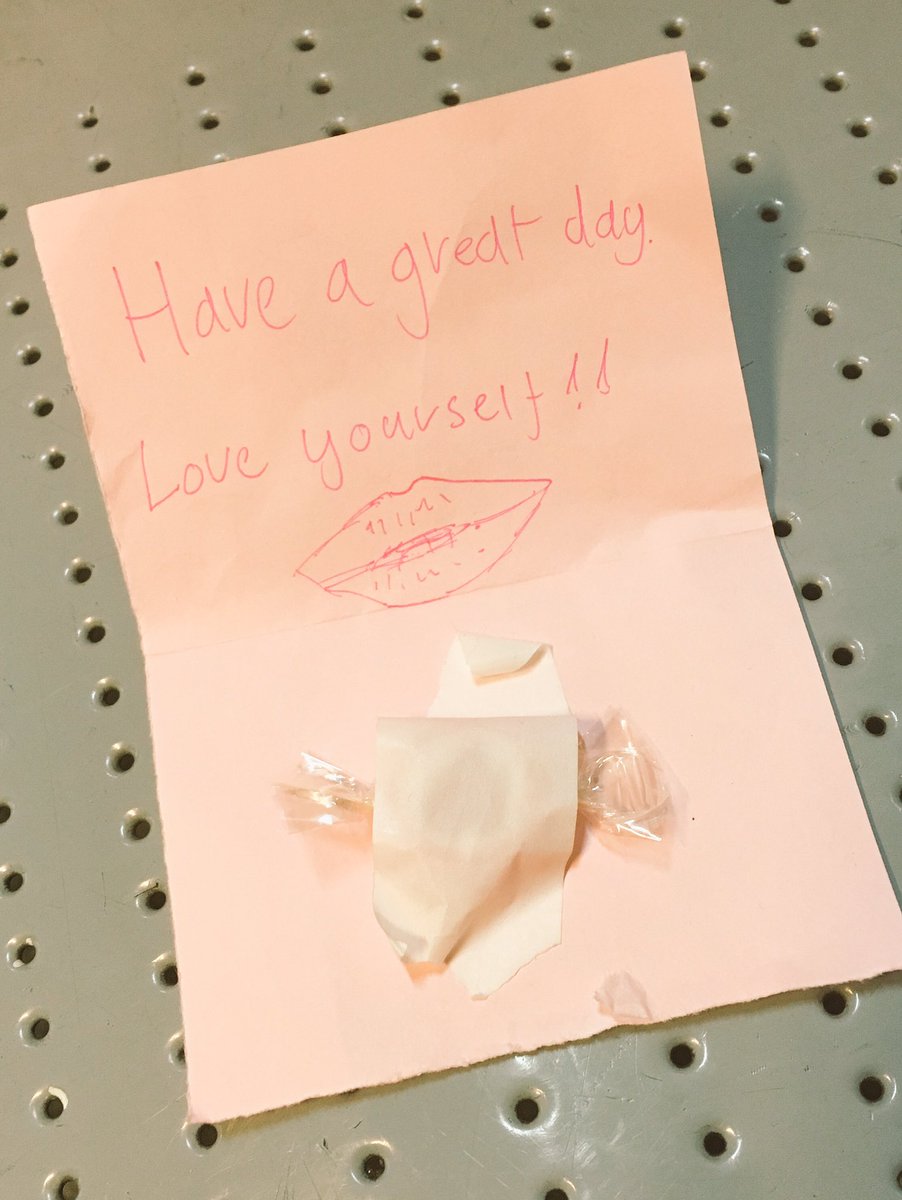 roxyjumpshigh's tweet image. #valentines message left at #ladywellstation @nationalrailenq #handmade #schoolkids  #loveyourself