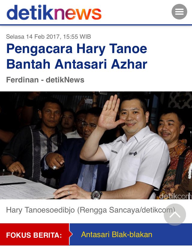 elditweet's tweet photo. #Antasari VS @Hary_Tanoe Pengakuan yg Dipertaruhkan
#Ihavetosay Siapa sebenarnya yg menemui ??
#LuarBiasaNegaraIni https://t.co/kaPpldjI8T