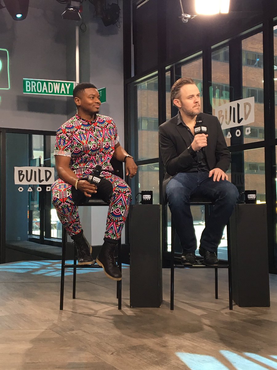 MufsinM's tweet photo. Great conversation with director @MatthewNewton77 and actor @jmalmccree on their latest film @FromNowhere2017. #FromNowhere #BuildSeriesNYC https://t.co/MbdXOo6YAy