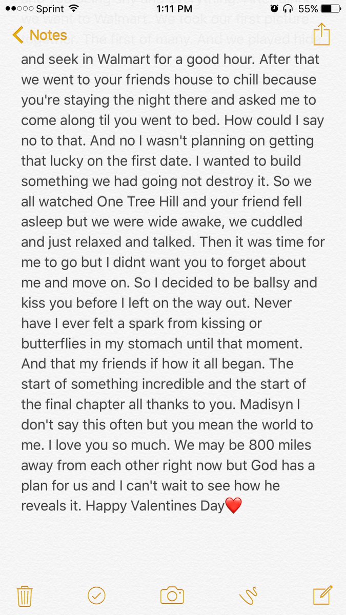 zacharyrobnson's tweet photo. Happy Valentines Day beautiful❤ #howwefirstmet https://t.co/NOWcg5j1FA