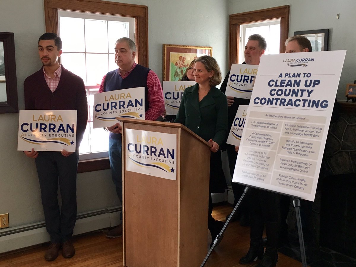 CurranNassau's tweet photo. Today I announced my plan to revamp #NassauCounty's contracting system. The time has come for change. https://t.co/lSayurhvpM