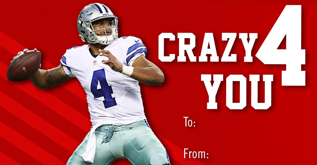 Dallas Cowboys on X: "Happy #ValentinesDay https://t.co/wd51CNYWLS" / X