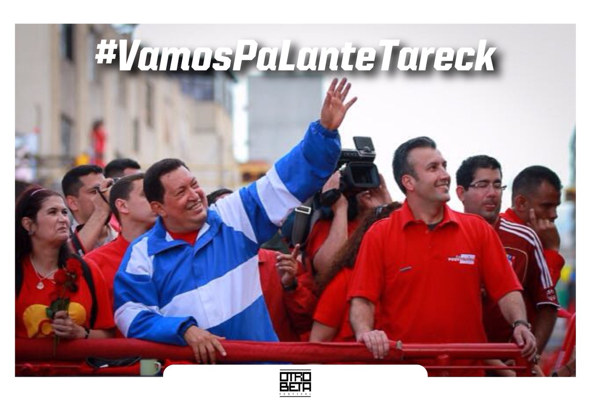 kronopiokndanga's tweet image. Por su LEALTAD ABSOLUTA a la CausaBolivariana, al COMANDANTE CHÁVEZ y MADURO #VamosPaLanteTareck
Con @NicolasMaduro y @TareckPSUV VENCEREMOS