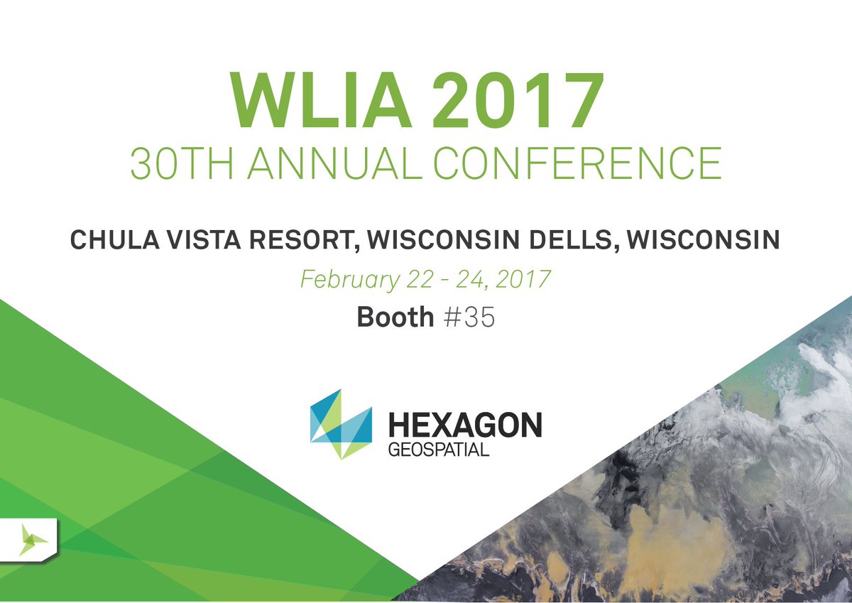 HexagonSIG's tweet photo. Catch us at #WLIA2017! Visit Booth 35 to learn about new ways for communicating data with Hexagon #SmartMApps. https://t.co/PNruJ25mv7 https://t.co/8GZsh0a0l3