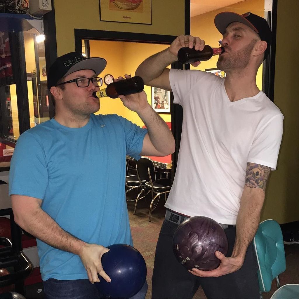 beerleaguetalk's tweet photo. Just a couple dudes drinking brews and holding balls! #teambuilding #hockey #BLTShotty #hockeyplayers #puck #hockey… https://t.co/3GJ5tfuQCl