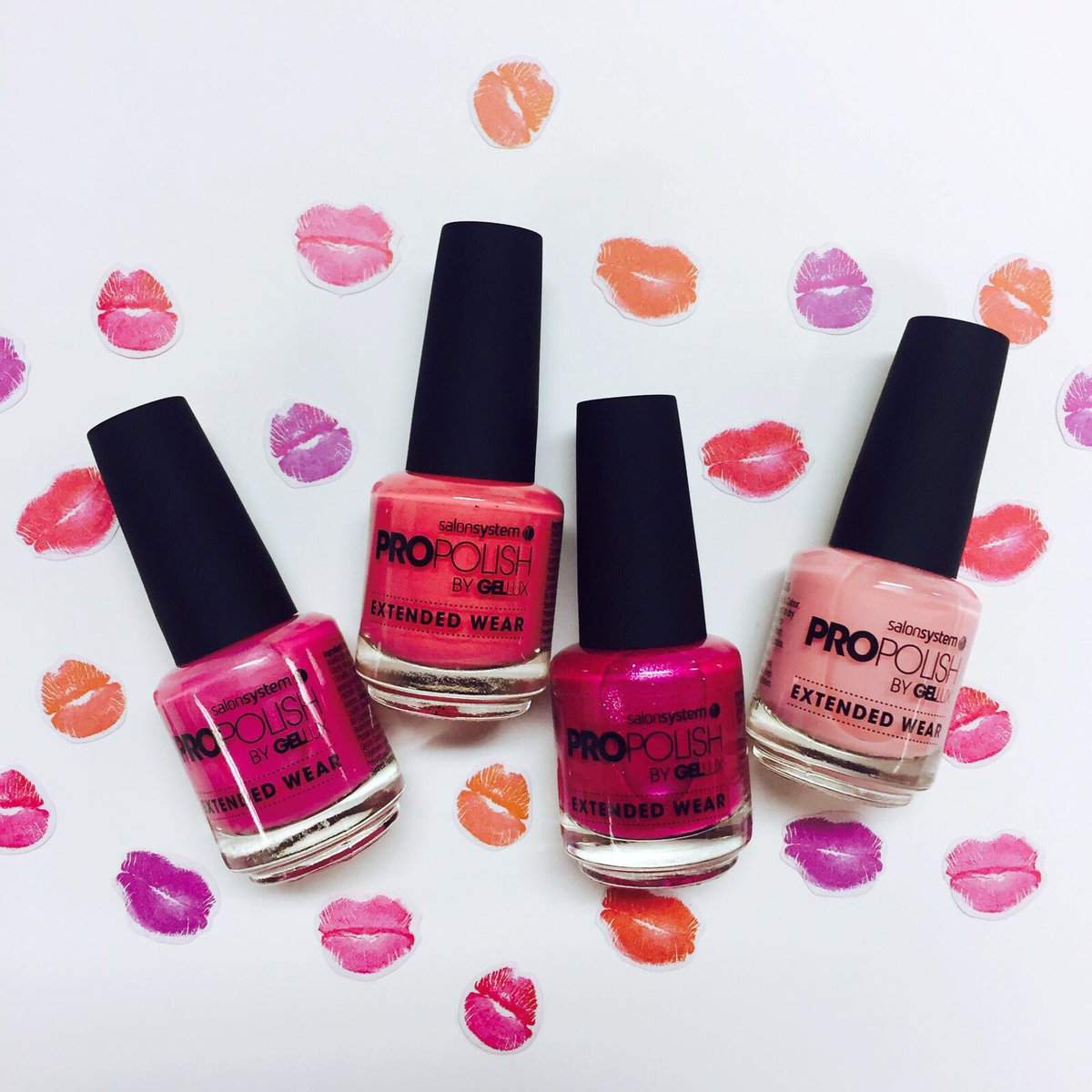 salonsystem's tweet photo. We're feeling the love for our pink #ProPolish! Which shades have you tried? #ValentinesDay https://t.co/sQh4Z0GbKB