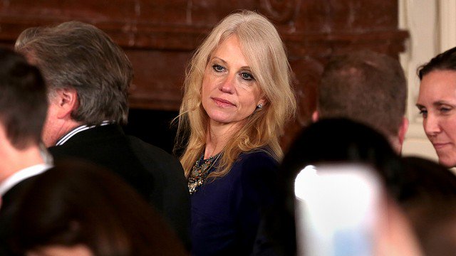 thehill's tweet photo. Conway retweets a white nationalist https://t.co/laM9afYwFc https://t.co/qcqY1eEjks