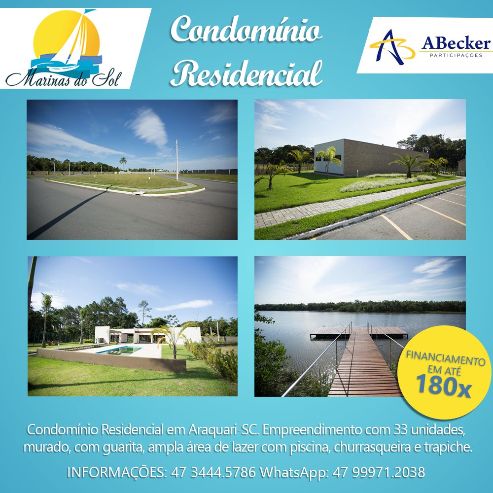 abeckerlotes's tweet photo. Condomínio Residencial em Araquari-SC https://t.co/4ufclrA1BD #ubatuba #sãofranciscodosul #lotes #terrenos #curitiba #imovel #lote https://t.co/rvnXNoX5EV