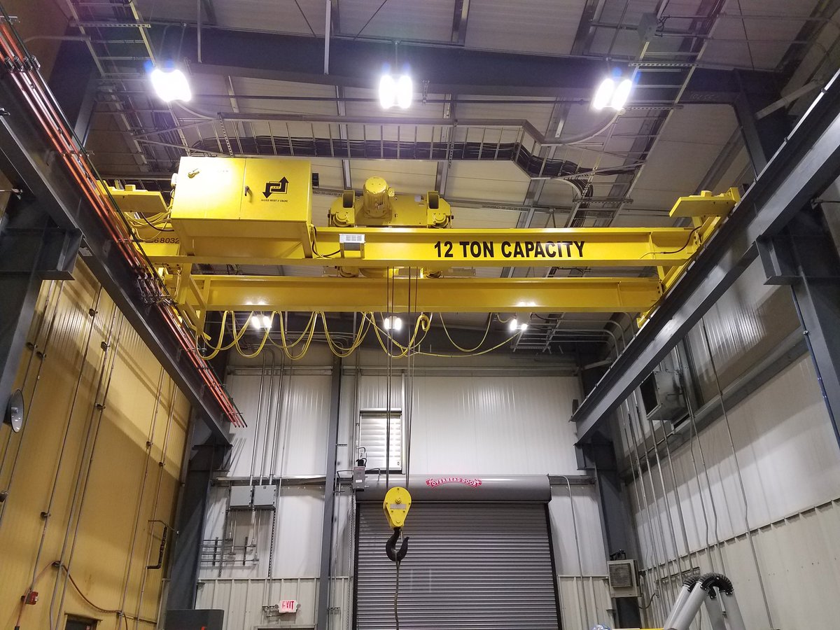 Throwback, installed this beauty a couple years ago, DeShazo bridge with <a href="/CMCOLive/">Columbus McKinnon</a> Yale Cable King hoist and <a href="/MagnetekInc/">Magnetek</a> controls