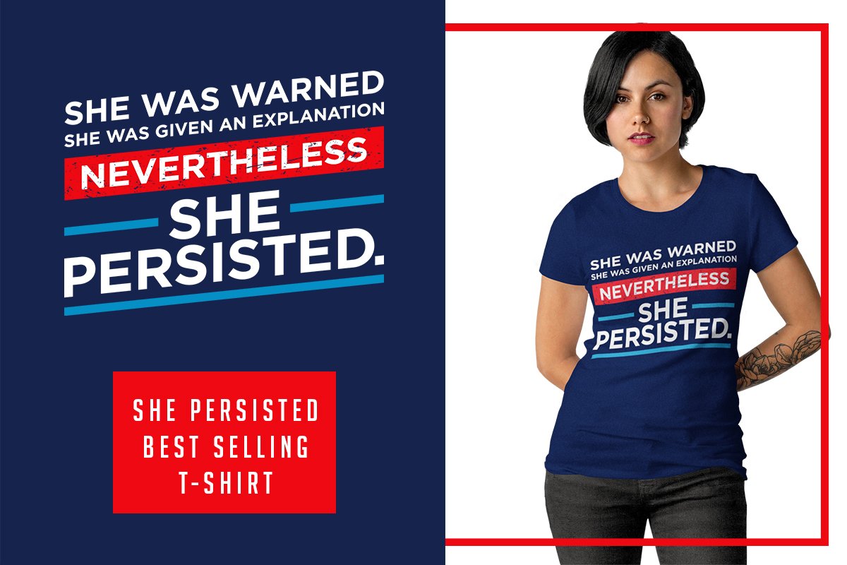 RBalkovec's tweet image. #shepersisited #Neverthelessshepersisted #sheresisted

Click Here: amzn.to/2kZuVN4