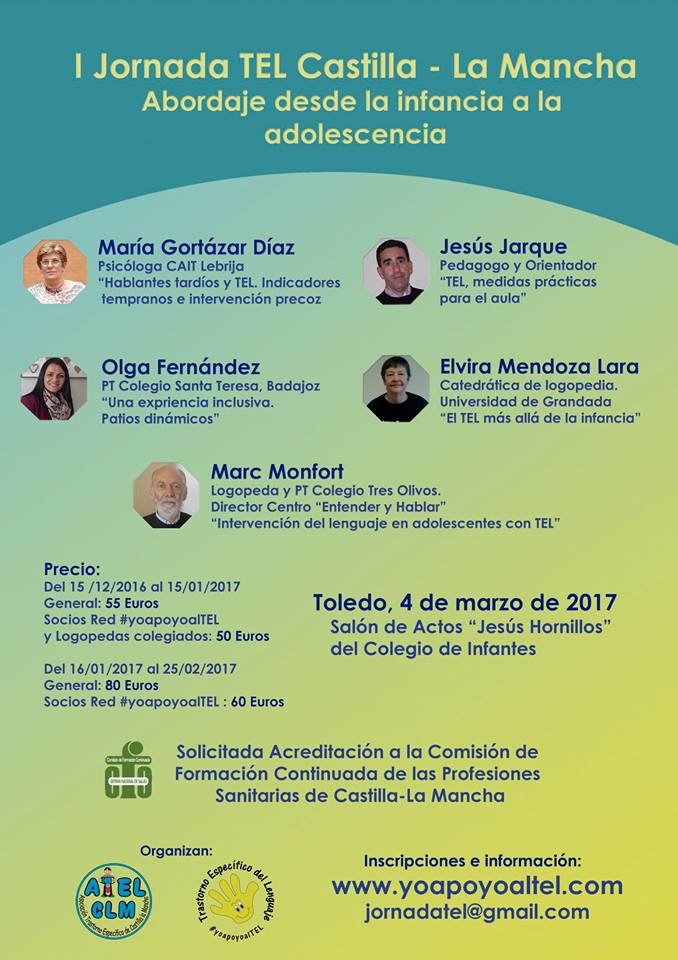 jesusjarque's tweet photo. Todavía quedan plazas para la I Jornada TEL en Toledo... yo estaré allí https://t.co/bV4JPBNE35 @TICE_UCLM @YOAPOYOALTEL @TELenguaje https://t.co/vQ5LEYf7Od