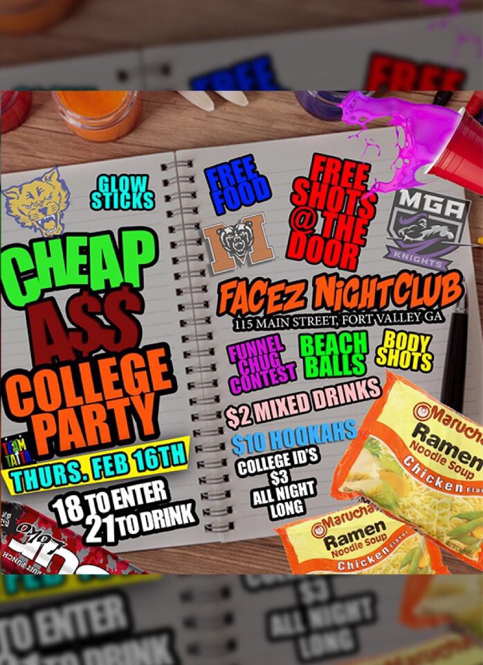 bigbadlyss's tweet photo. 3 dollars AINT shit. Make sure y'all fuck w Facez THIS THURSDAY ‼️$2 Mixed drinks, $10 hookahs. It can't be BEAT #FVSU #FVSU20 #MGSU https://t.co/l6Yg9wfOK4