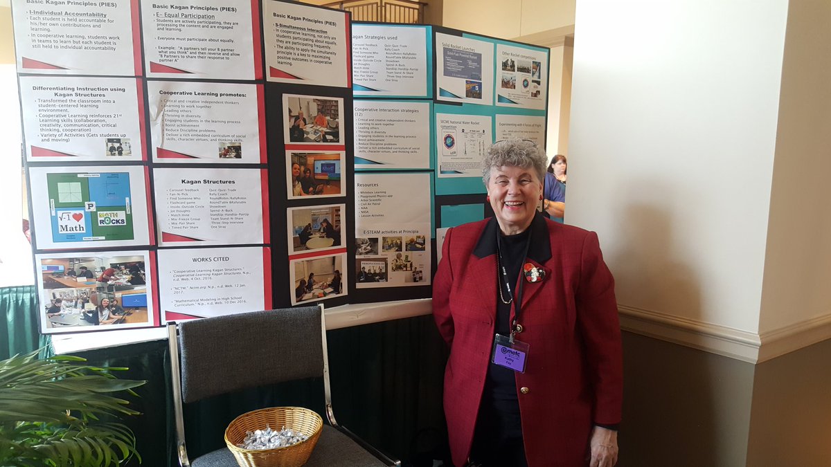 CindyMarston's tweet image. Kathy &amp;amp; @sjhHOBSON have a poster session going on now - stop by to talk to them about STEAM &amp;amp; differentiation! #METC17 #prinpd #Principia
