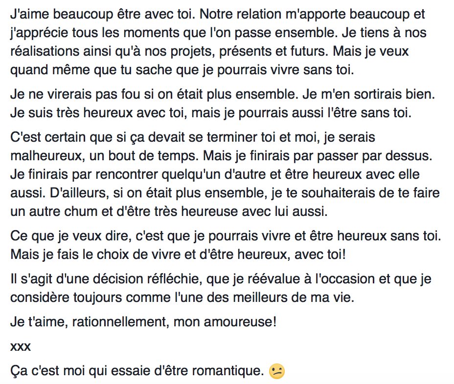 _LouisT's tweet photo. Je t'aime, mais pas à la folie... https://t.co/Ht96cUEnYb